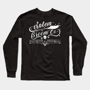 Salem Broom Co Est 1962 Sign Halloween Long Sleeve T-Shirt